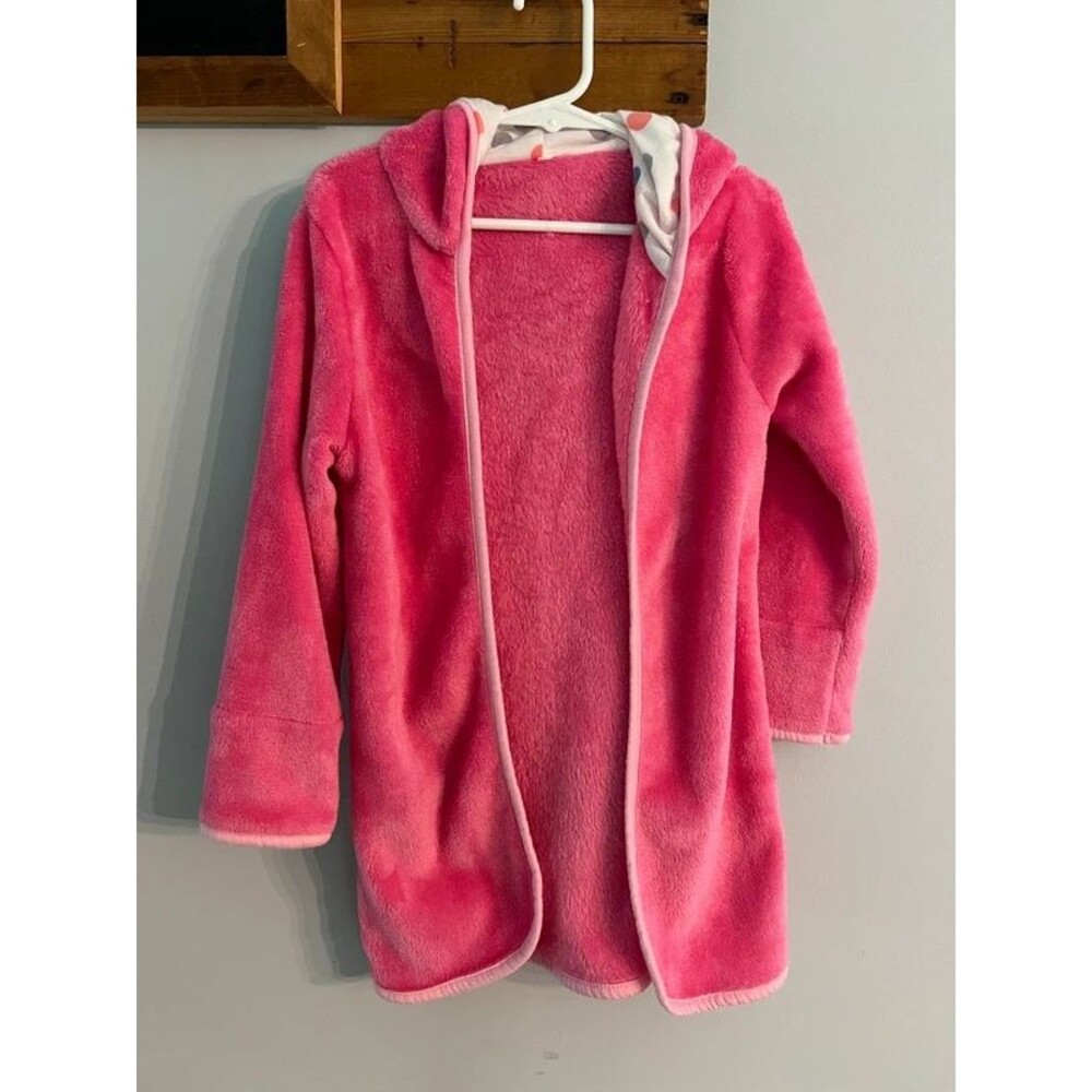 NWOT Minnie Mouse Pink Toddler Bathrobe Fuzzy Soft